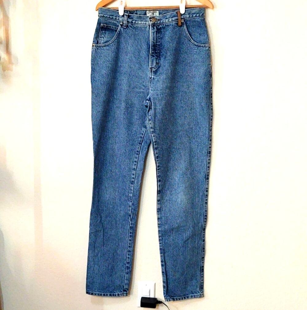 Vintage 90s Calamity Jeans bareback high waisted